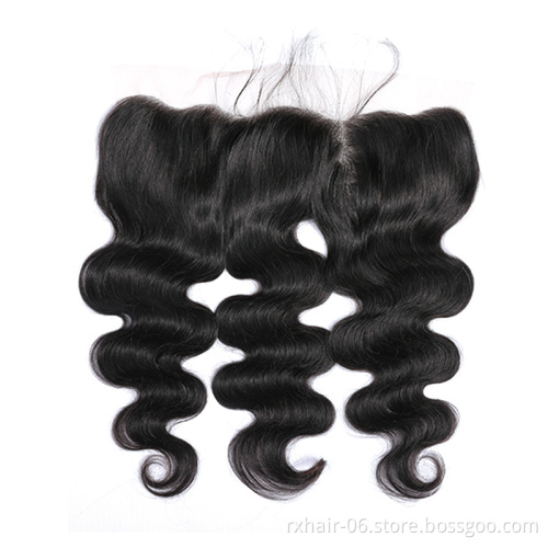 Raw Remy Malaysian Body Wave Hair Bundles With Closure